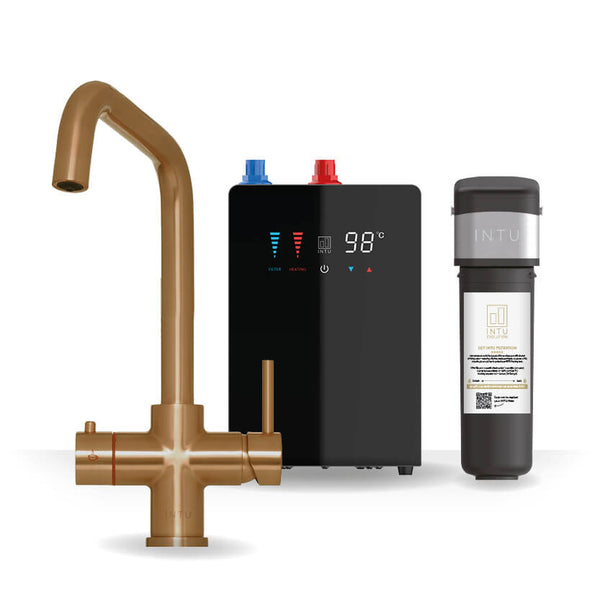 INTU 4OUR Copper & Nexus 4-1  Instant Boiling Water Tap With Installation