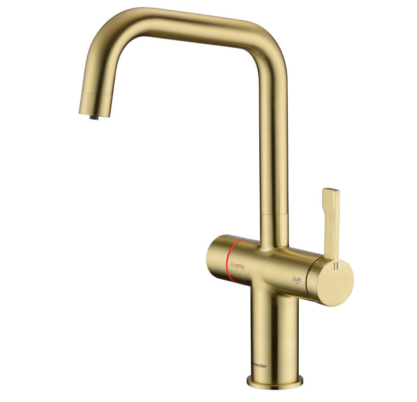4 in 1 Boiling water Tap Gold Finish