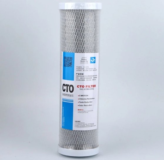 EcoQuest Carbon Water Filter – For Living Water II & III, Compatible With Brita Maxtra+, Replacement Filter